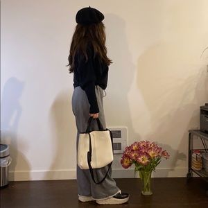 PU-leather bucket bag